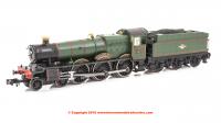 2S-010-006D Dapol Hall Number 5999 named Wollaton Hall In BR Lined Green With Late Crest